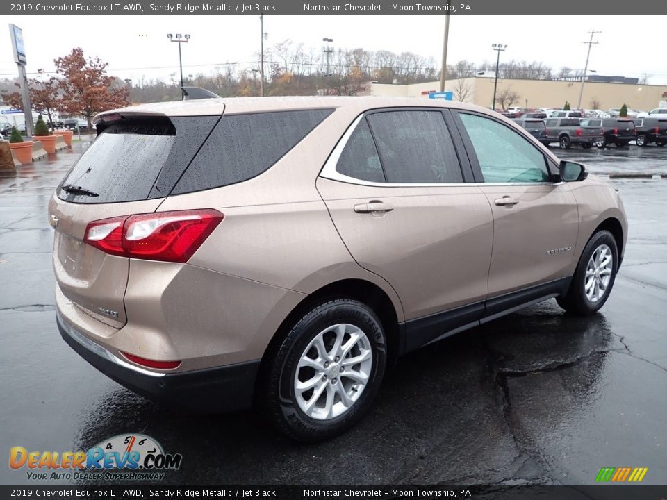 2019 Chevrolet Equinox LT AWD Sandy Ridge Metallic / Jet Black Photo #9