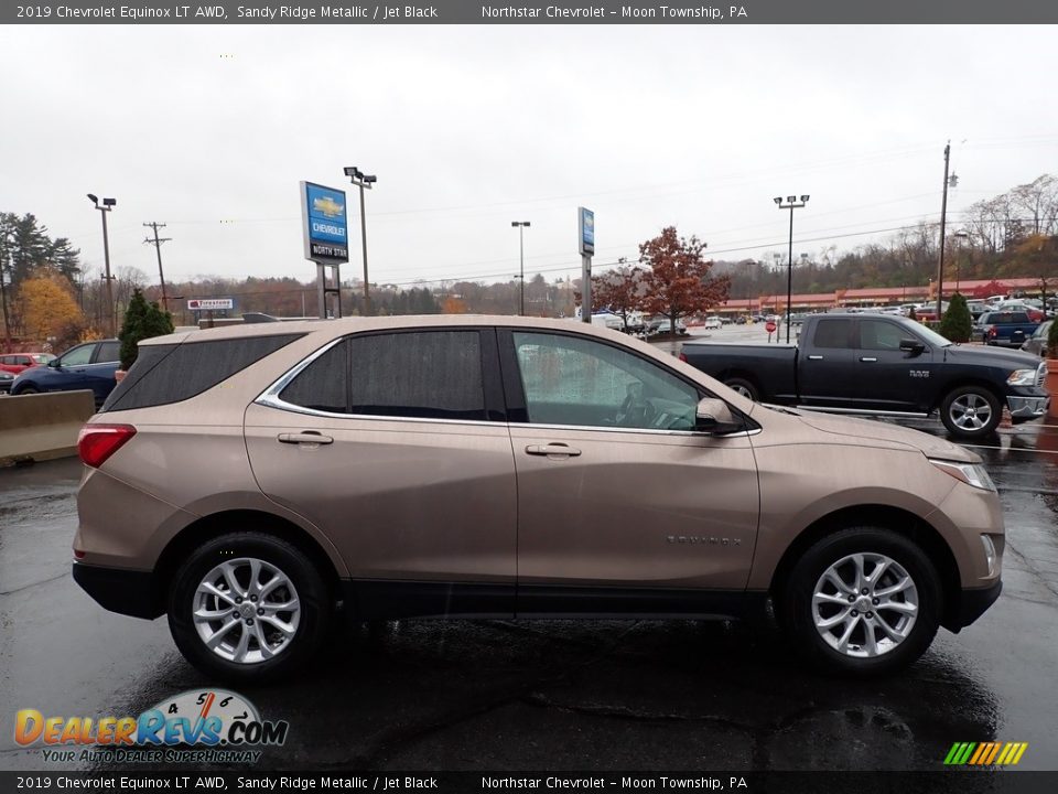 2019 Chevrolet Equinox LT AWD Sandy Ridge Metallic / Jet Black Photo #10