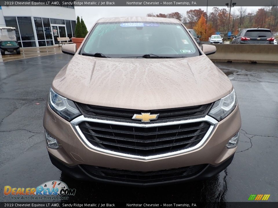 2019 Chevrolet Equinox LT AWD Sandy Ridge Metallic / Jet Black Photo #13