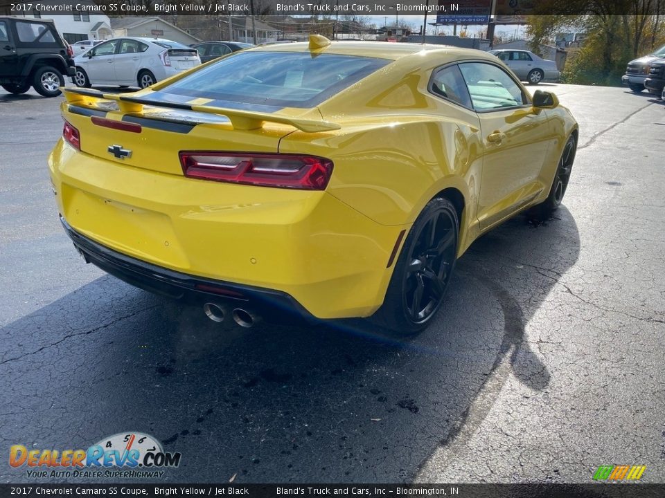 2017 Chevrolet Camaro SS Coupe Bright Yellow / Jet Black Photo #5