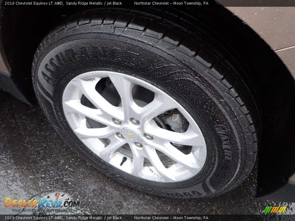 2019 Chevrolet Equinox LT AWD Sandy Ridge Metallic / Jet Black Photo #14