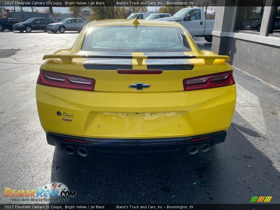 2017 Chevrolet Camaro SS Coupe Bright Yellow / Jet Black Photo #6