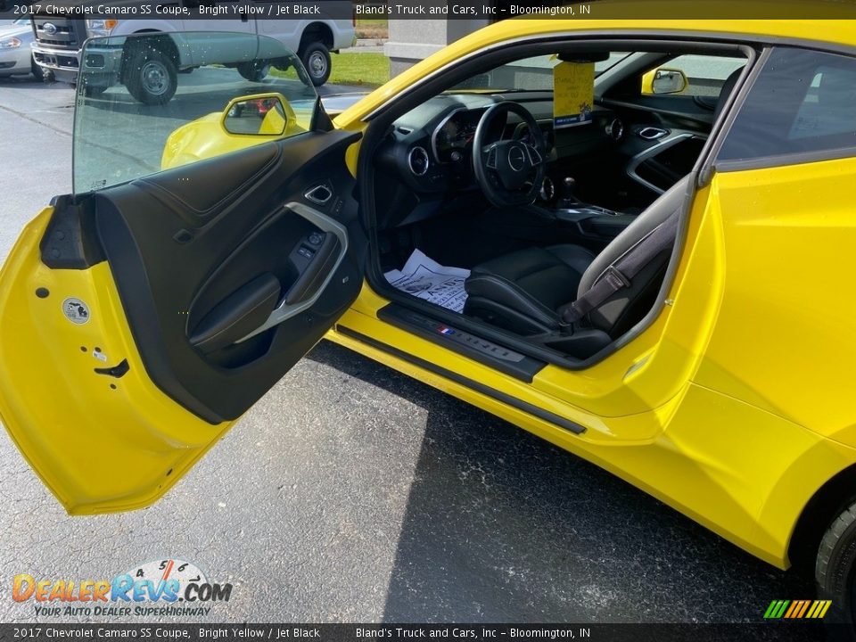 2017 Chevrolet Camaro SS Coupe Bright Yellow / Jet Black Photo #10