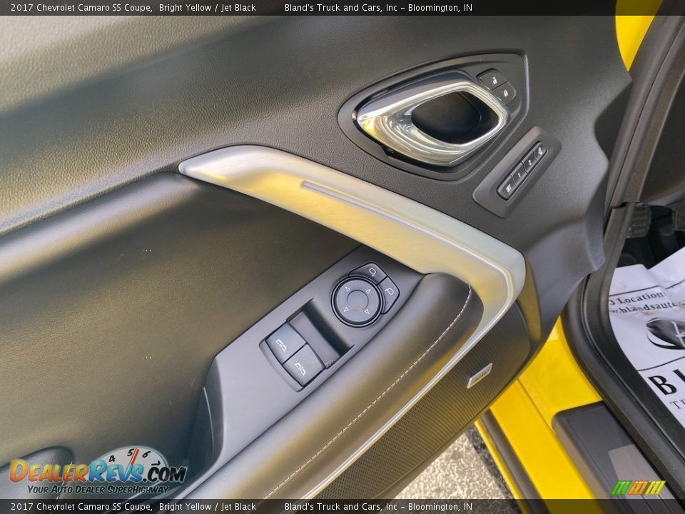2017 Chevrolet Camaro SS Coupe Bright Yellow / Jet Black Photo #11