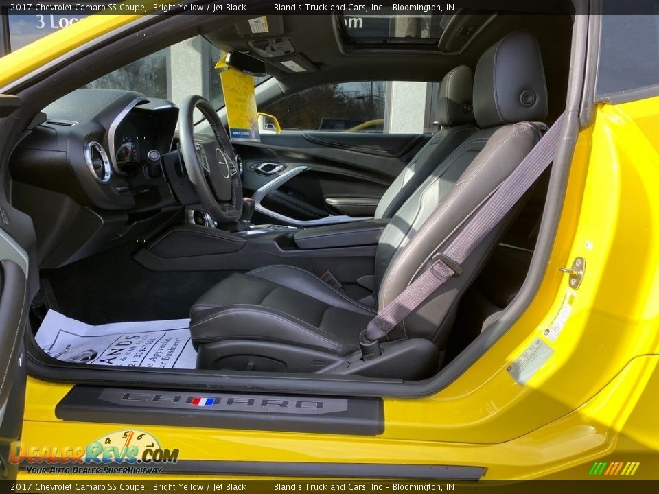 2017 Chevrolet Camaro SS Coupe Bright Yellow / Jet Black Photo #12