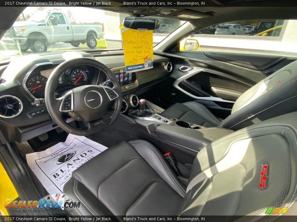 2017 Chevrolet Camaro SS Coupe Bright Yellow / Jet Black Photo #14