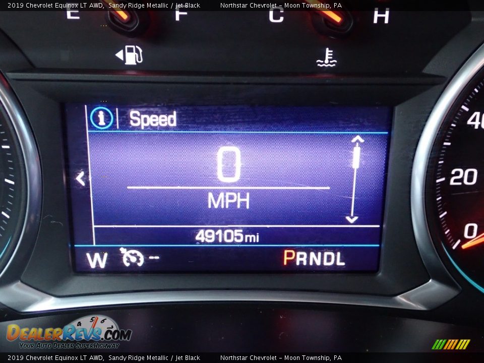 2019 Chevrolet Equinox LT AWD Sandy Ridge Metallic / Jet Black Photo #29