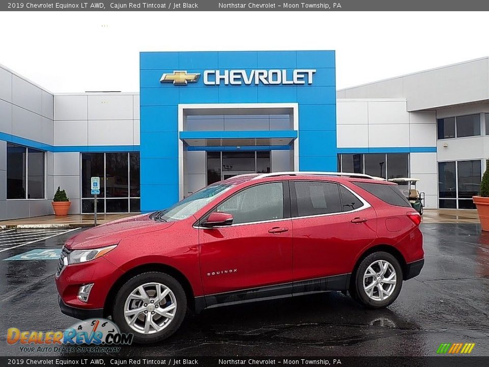 2019 Chevrolet Equinox LT AWD Cajun Red Tintcoat / Jet Black Photo #1