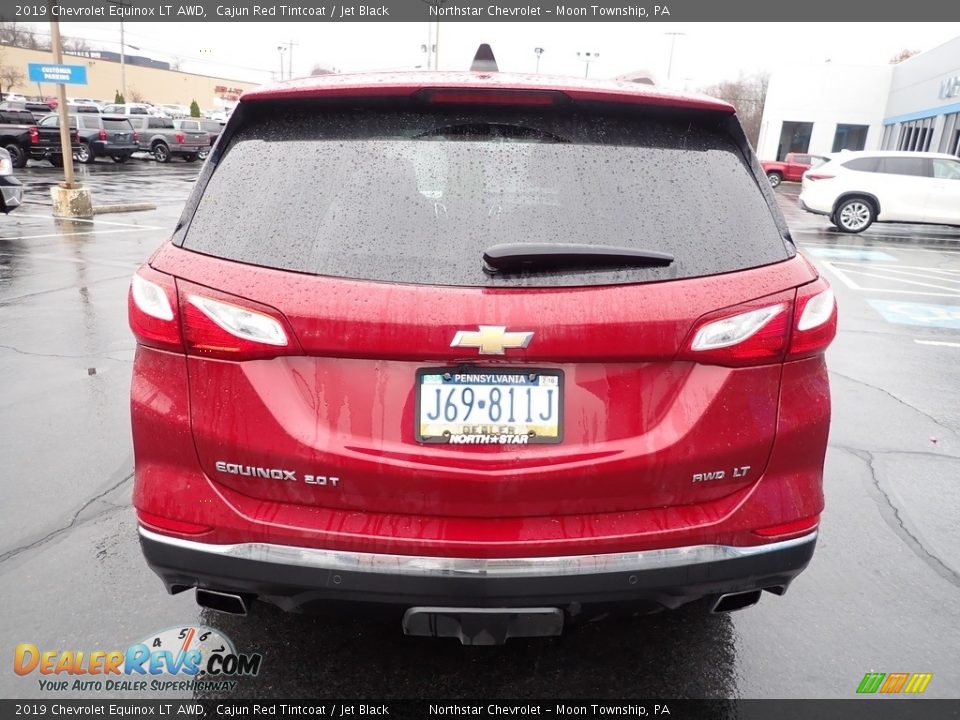 2019 Chevrolet Equinox LT AWD Cajun Red Tintcoat / Jet Black Photo #6