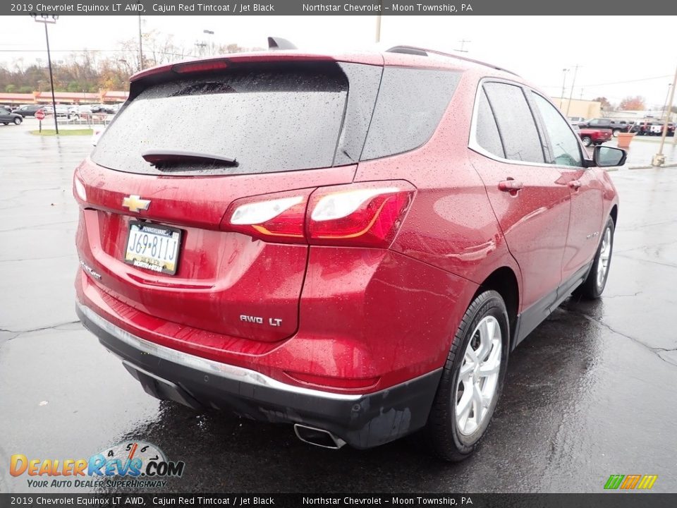 2019 Chevrolet Equinox LT AWD Cajun Red Tintcoat / Jet Black Photo #8