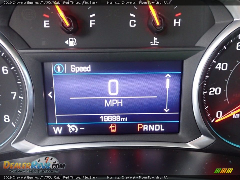 2019 Chevrolet Equinox LT AWD Cajun Red Tintcoat / Jet Black Photo #29