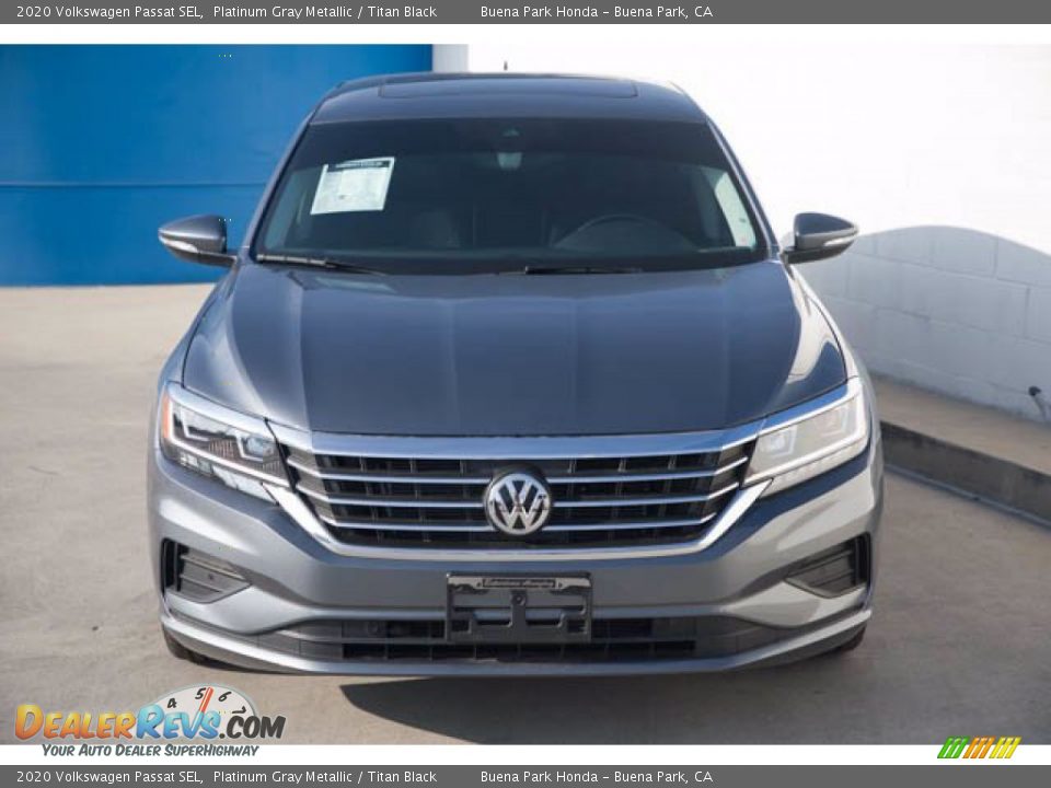2020 Volkswagen Passat SEL Platinum Gray Metallic / Titan Black Photo #7