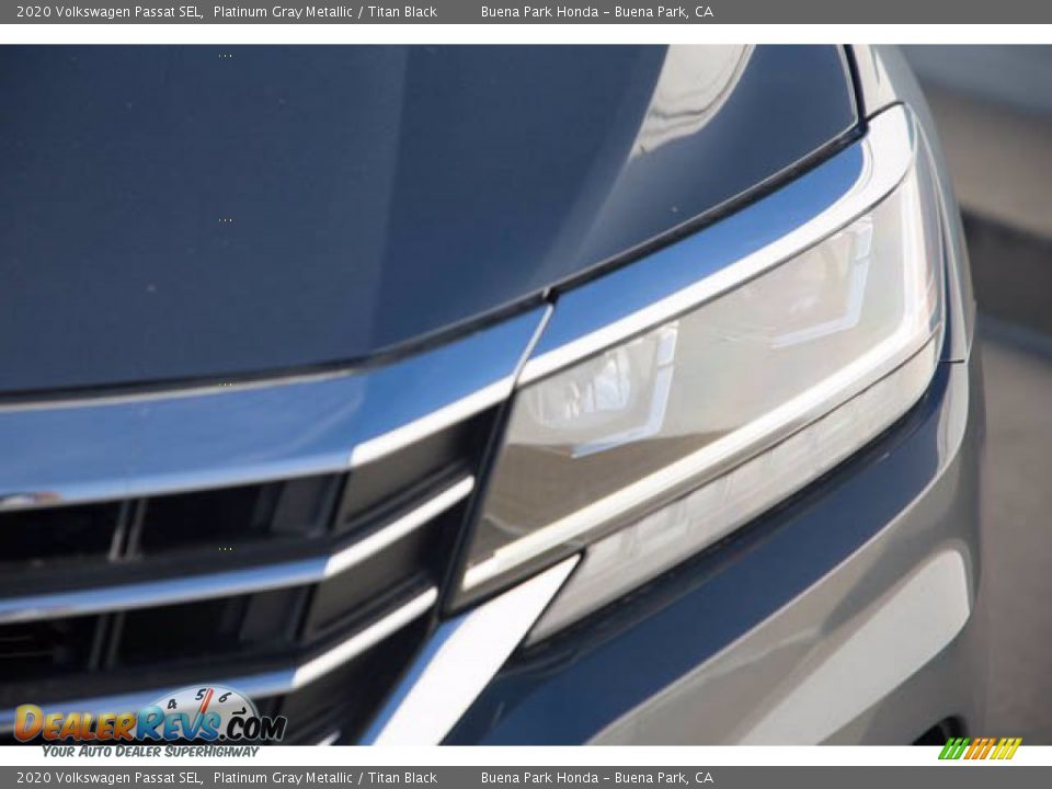 2020 Volkswagen Passat SEL Platinum Gray Metallic / Titan Black Photo #9
