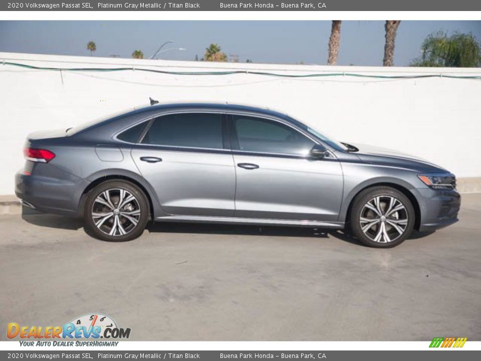 2020 Volkswagen Passat SEL Platinum Gray Metallic / Titan Black Photo #14