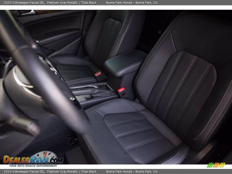 2020 Volkswagen Passat SEL Platinum Gray Metallic / Titan Black Photo #19