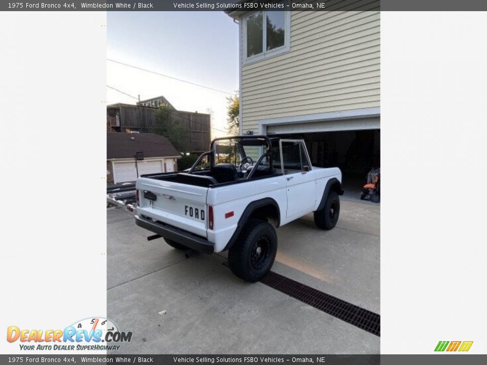 Wimbledon White 1975 Ford Bronco 4x4 Photo #31