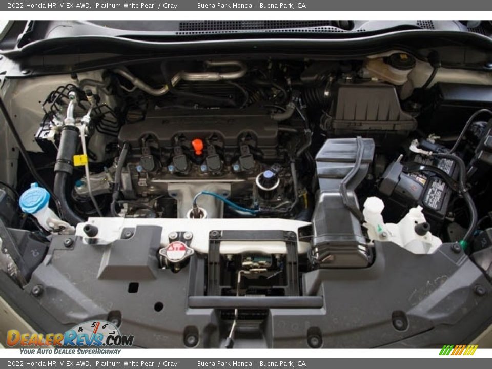 2022 Honda HR-V EX AWD Platinum White Pearl / Gray Photo #9