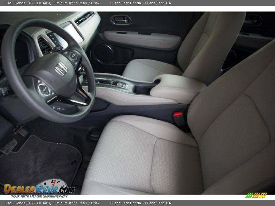 2022 Honda HR-V EX AWD Platinum White Pearl / Gray Photo #16