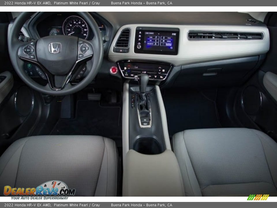 2022 Honda HR-V EX AWD Platinum White Pearl / Gray Photo #18