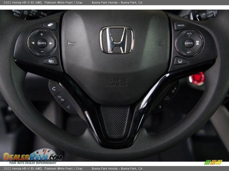 2022 Honda HR-V EX AWD Platinum White Pearl / Gray Photo #20