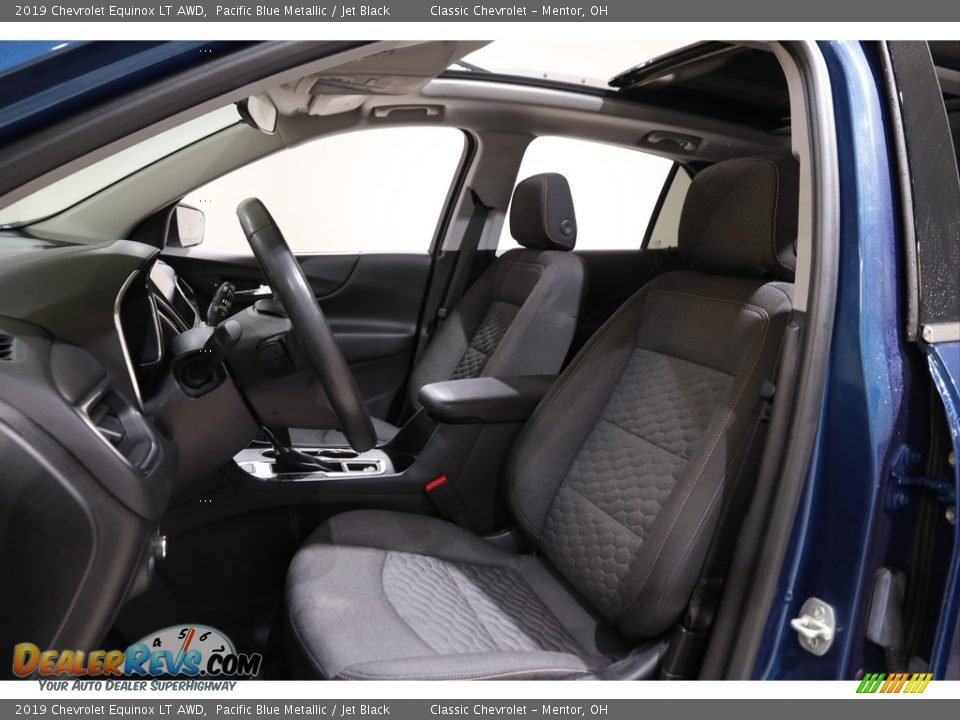2019 Chevrolet Equinox LT AWD Pacific Blue Metallic / Jet Black Photo #5