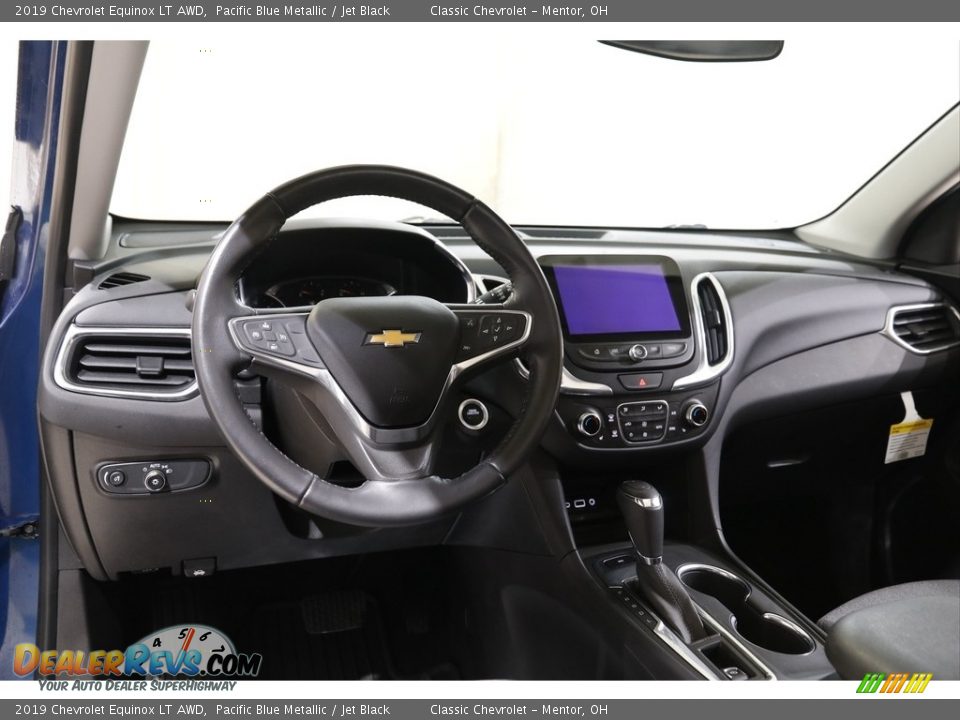 2019 Chevrolet Equinox LT AWD Pacific Blue Metallic / Jet Black Photo #6