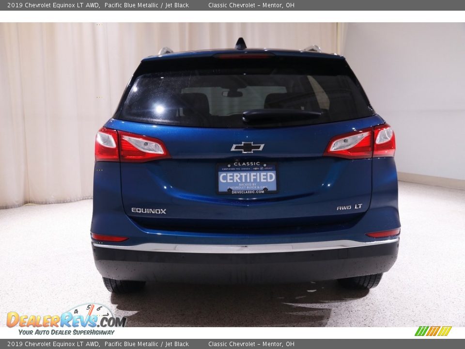 2019 Chevrolet Equinox LT AWD Pacific Blue Metallic / Jet Black Photo #18
