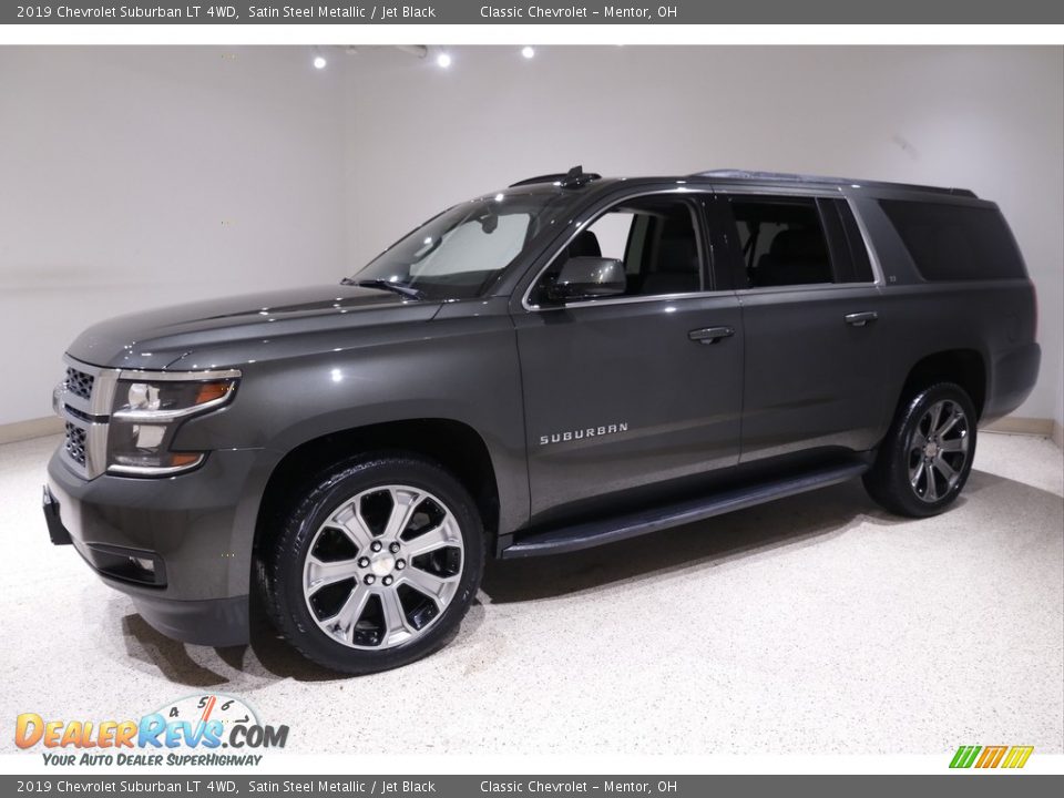 2019 Chevrolet Suburban LT 4WD Satin Steel Metallic / Jet Black Photo #3