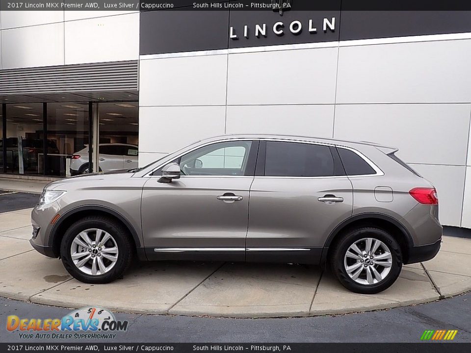 Luxe Silver 2017 Lincoln MKX Premier AWD Photo #2