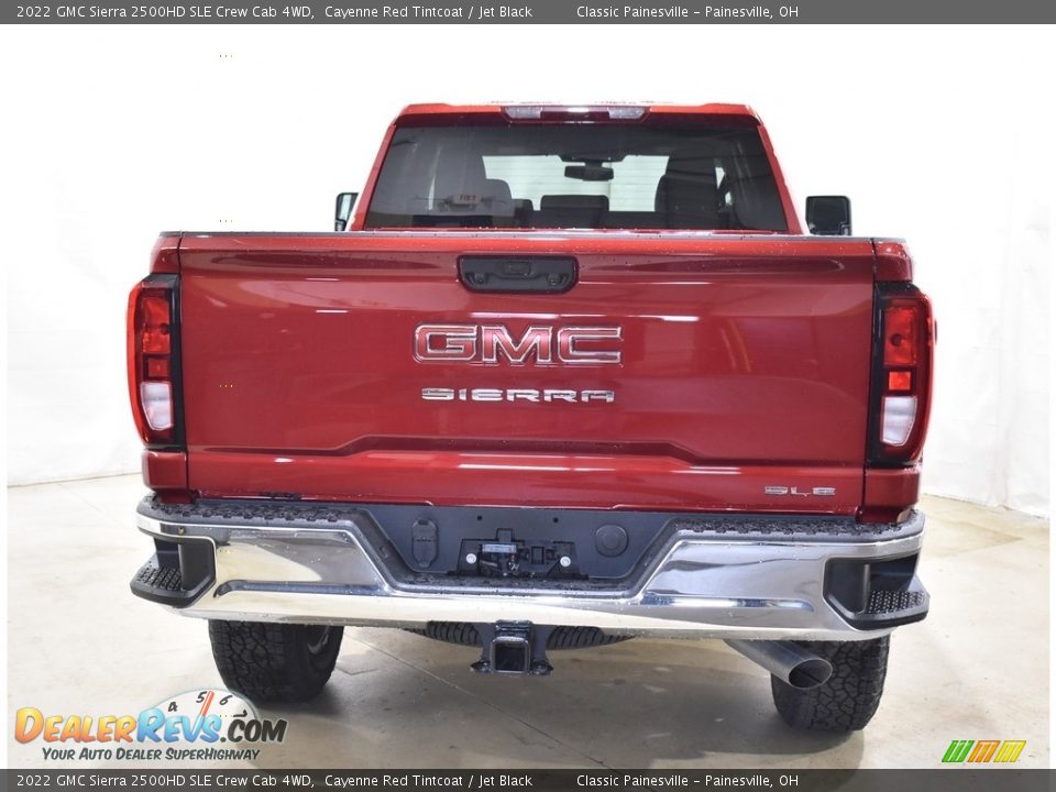 2022 GMC Sierra 2500HD SLE Crew Cab 4WD Cayenne Red Tintcoat / Jet Black Photo #3