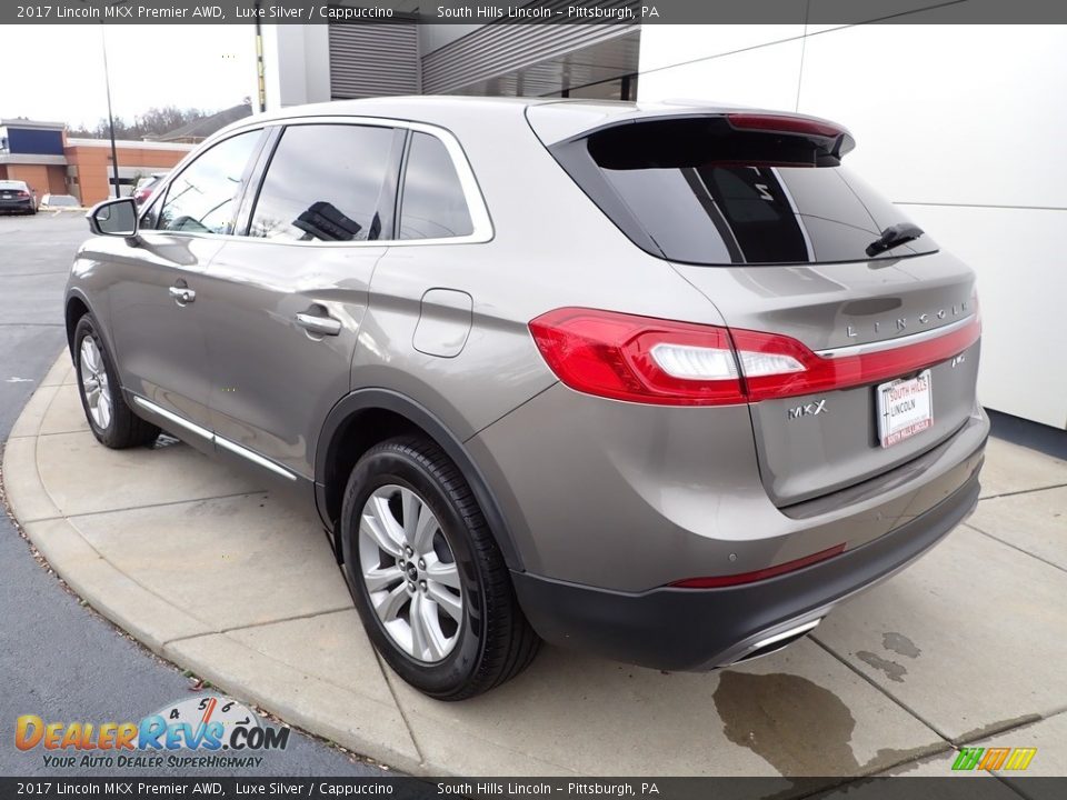 2017 Lincoln MKX Premier AWD Luxe Silver / Cappuccino Photo #3