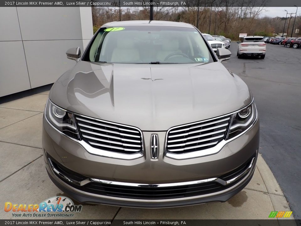 2017 Lincoln MKX Premier AWD Luxe Silver / Cappuccino Photo #9