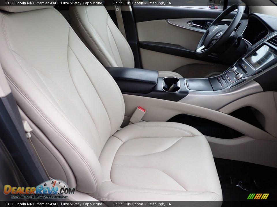 Front Seat of 2017 Lincoln MKX Premier AWD Photo #11