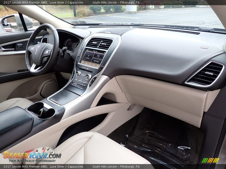 Dashboard of 2017 Lincoln MKX Premier AWD Photo #12