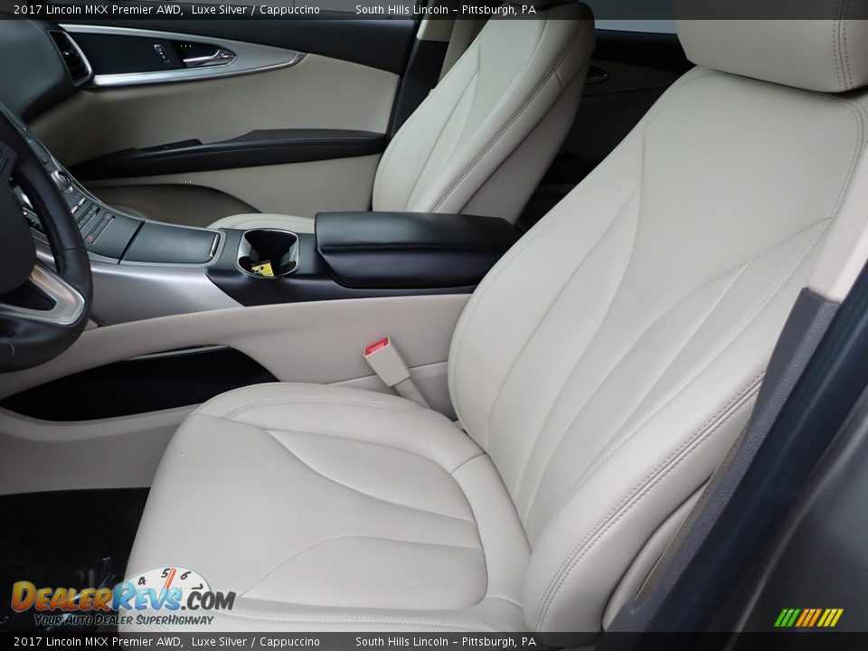 Front Seat of 2017 Lincoln MKX Premier AWD Photo #16