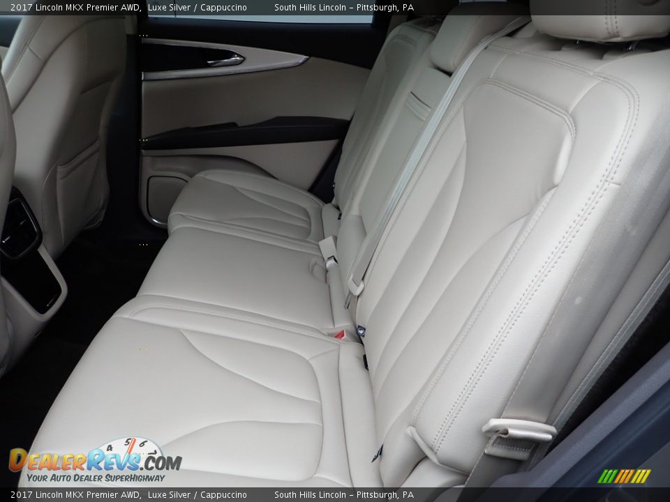 Rear Seat of 2017 Lincoln MKX Premier AWD Photo #17