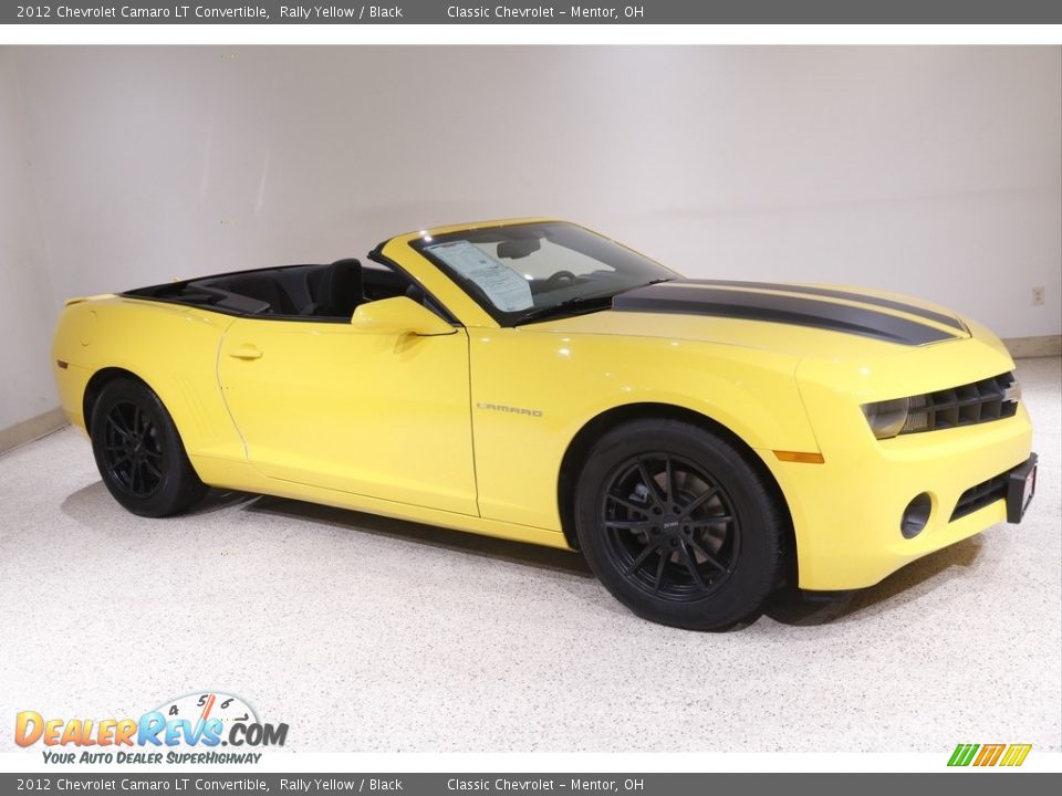 2012 Chevrolet Camaro LT Convertible Rally Yellow / Black Photo #1