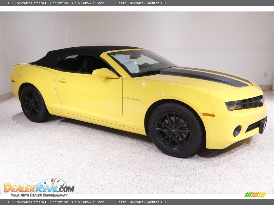 2012 Chevrolet Camaro LT Convertible Rally Yellow / Black Photo #2