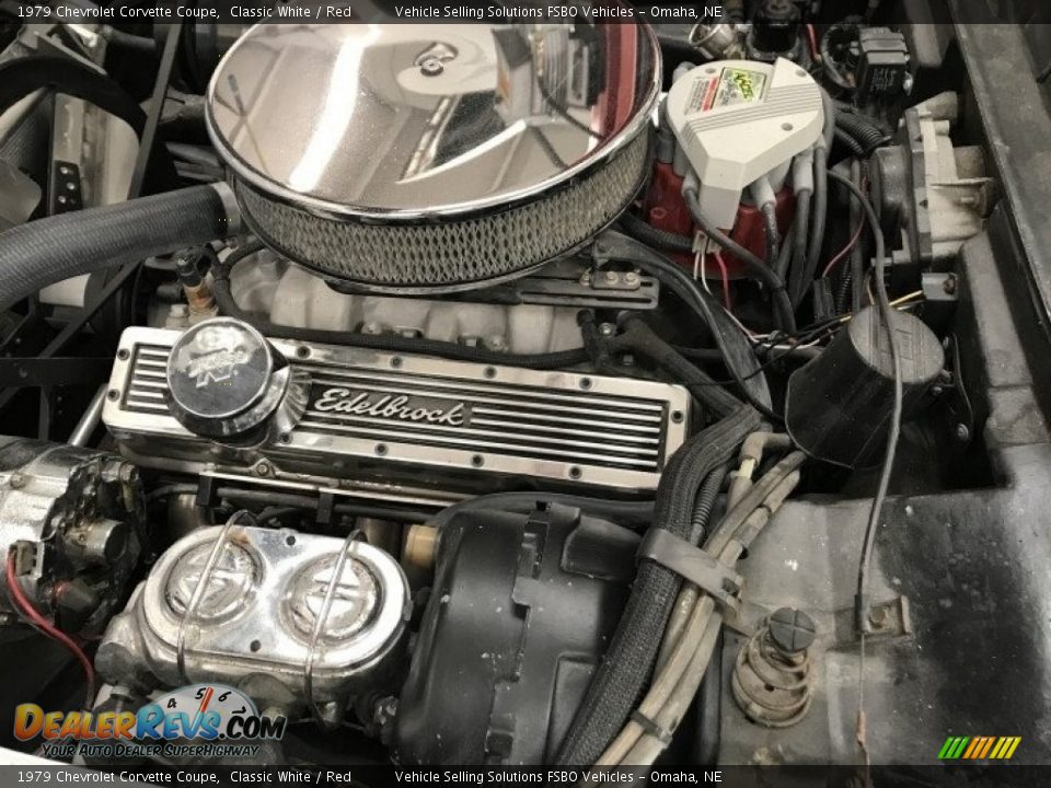 1979 Chevrolet Corvette Coupe Classic White / Red Photo #9