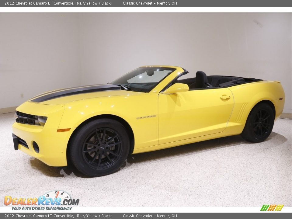 2012 Chevrolet Camaro LT Convertible Rally Yellow / Black Photo #4