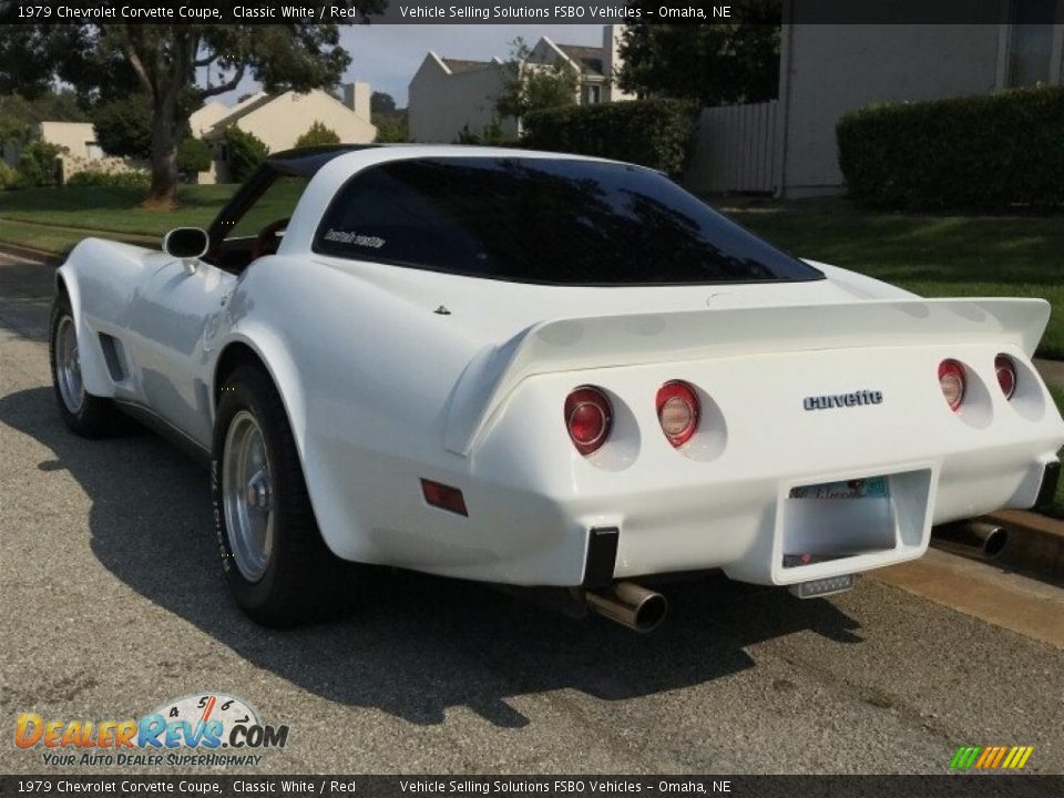 1979 Chevrolet Corvette Coupe Classic White / Red Photo #30