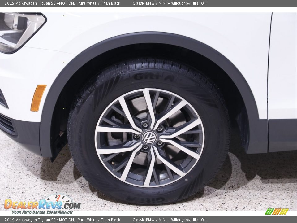 2019 Volkswagen Tiguan SE 4MOTION Pure White / Titan Black Photo #20