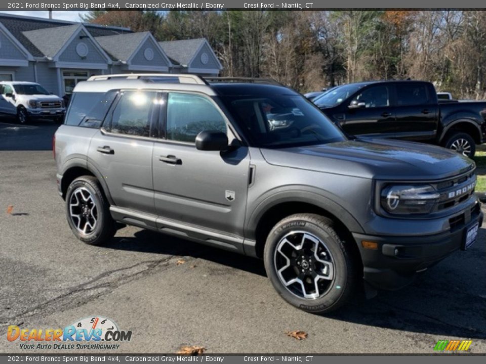 2021 Ford Bronco Sport Big Bend 4x4 Carbonized Gray Metallic / Ebony Photo #1