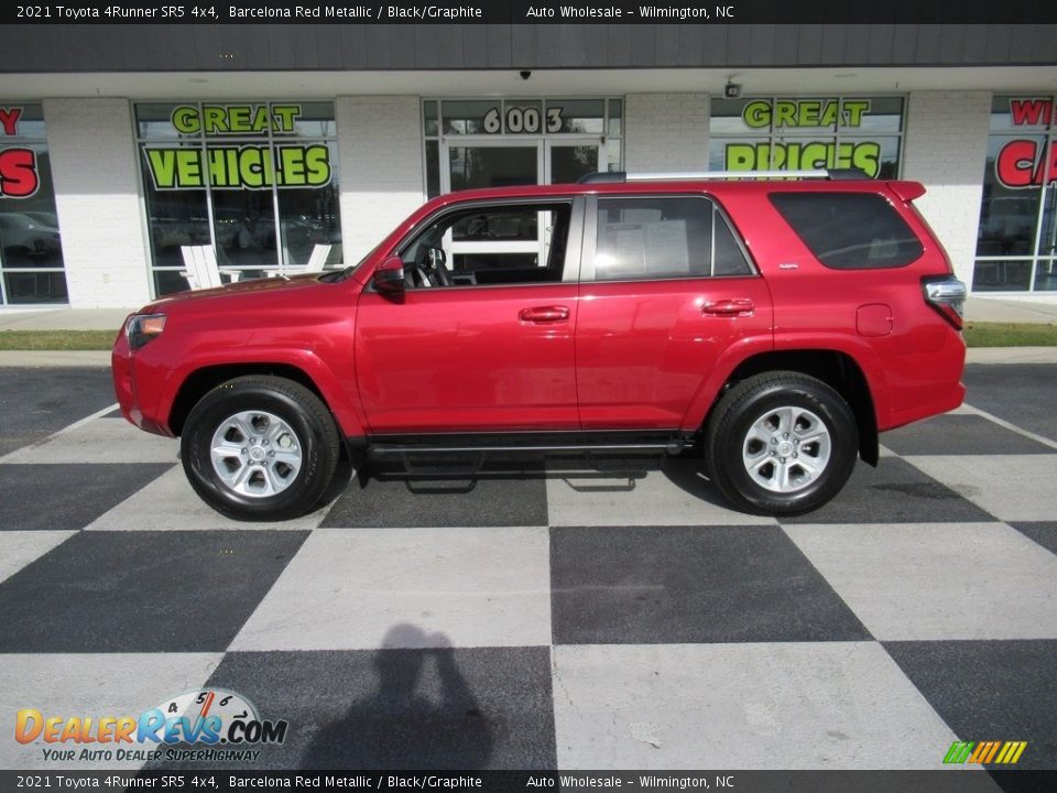 2021 Toyota 4Runner SR5 4x4 Barcelona Red Metallic / Black/Graphite Photo #1