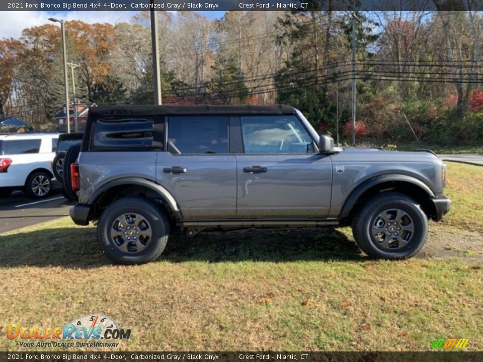 Carbonized Gray 2021 Ford Bronco Big Bend 4x4 4-Door Photo #1