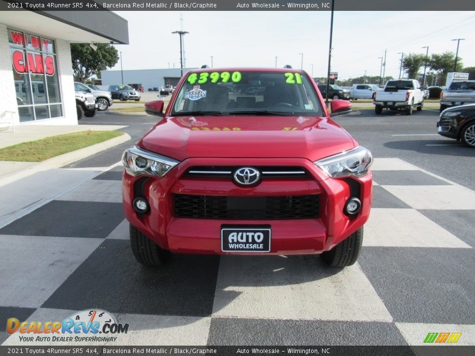 2021 Toyota 4Runner SR5 4x4 Barcelona Red Metallic / Black/Graphite Photo #2