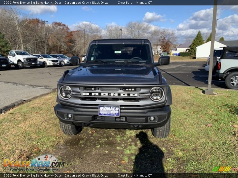 2021 Ford Bronco Big Bend 4x4 4-Door Carbonized Gray / Black Onyx Photo #2
