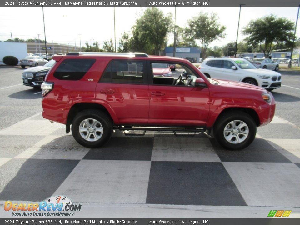 2021 Toyota 4Runner SR5 4x4 Barcelona Red Metallic / Black/Graphite Photo #3