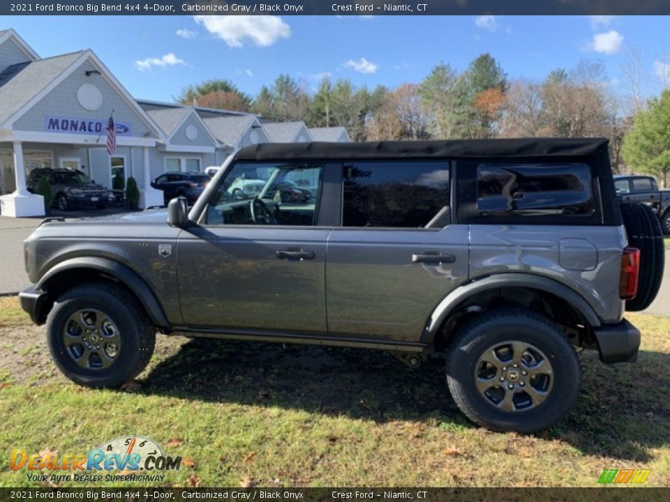 2021 Ford Bronco Big Bend 4x4 4-Door Carbonized Gray / Black Onyx Photo #3