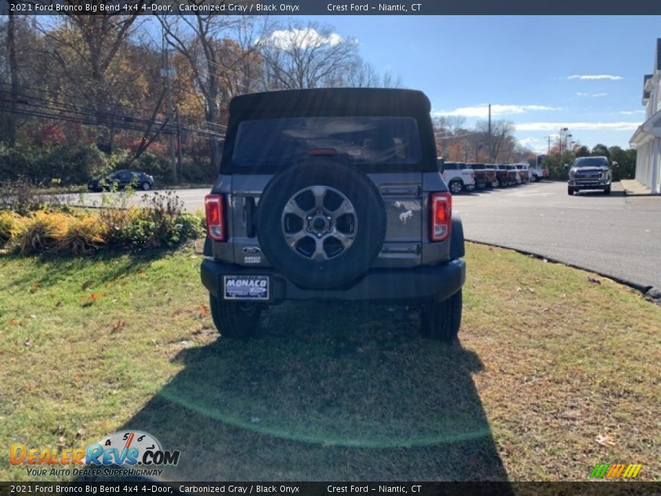 2021 Ford Bronco Big Bend 4x4 4-Door Carbonized Gray / Black Onyx Photo #4